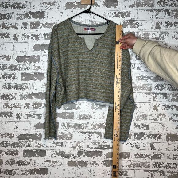 Urban outfitters | womens cropped stripped long sleeve - Picture 6 of 9